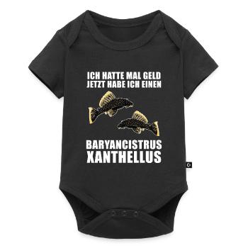 Fish Baryancistrus Xanthellus Fisher Geschenk - Baby Premium Kurzarmbody - Schwarz - Vorne