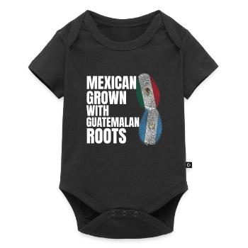 Basketball & Tacos Basketball Tacos Geschenk - Baby Premium Kurzarmbody - Schwarz - Vorne