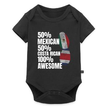 Anime & Ramen Anime Ramen Geschenk - Baby Premium Kurzarmbody - Schwarz - Vorne