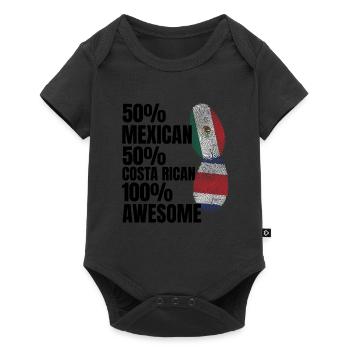 Anime & Ramen Anime Ramen Geschenk - Baby Premium Kurzarmbody - Schwarz - Vorne