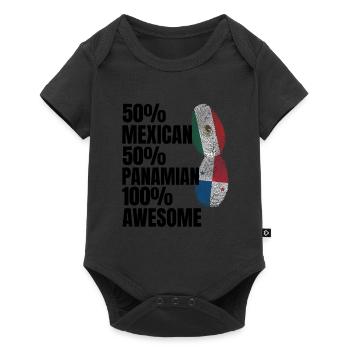 Anime & Ramen Anime Ramen Geschenk - Baby Premium Kurzarmbody - Schwarz - Vorne
