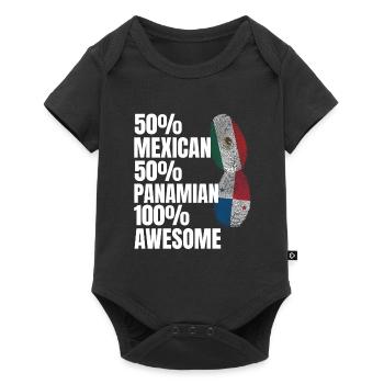 Anime & Ramen Anime Ramen Geschenk - Baby Premium Kurzarmbody - Schwarz - Vorne