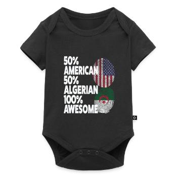 Anime & Skizzieren Mädchen Anime Skizzieren Gesche - Baby Premium Kurzarmbody - Schwarz - Vorne