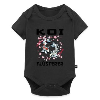 Kois Koi Sarkasmus Geschenk - Baby Premium Kurzarmbody - Schwarz - Vorne