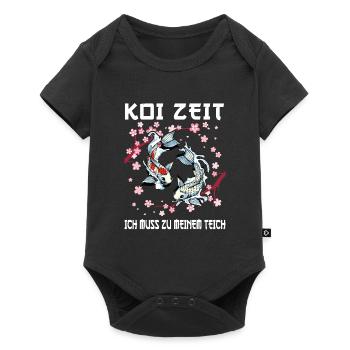 Kois Koi Sarkasmus Geschenk - Baby Premium Kurzarmbody - Schwarz - Vorne