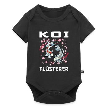 Kois Koi Sarkasmus Geschenk - Baby Premium Kurzarmbody - Schwarz - Vorne
