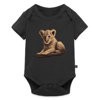 Bébé Lion Wildcat - Body à manches courtes Premium Bébé - noir - Devant