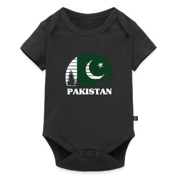 Pakistan - Baby Premium short-sleeve bodysuit - black - Front