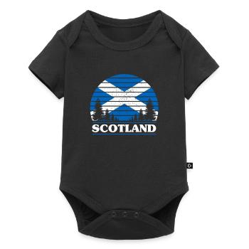 Scotland - Baby Premium short-sleeve bodysuit - black - Front