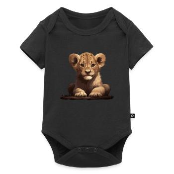 Bébé Lion Wildcat - Body à manches courtes Premium Bébé - noir - Devant