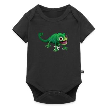 Caméléon design original - Body à manches courtes Premium Bébé - noir - Devant