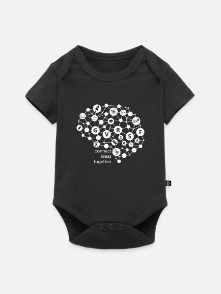 Smart Science - Baby Premium Kurzarmbody - Schwarz