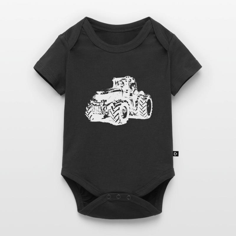 Traktor, Landwirt Shirt oder Pulli Baby Premium Kurzarmbody