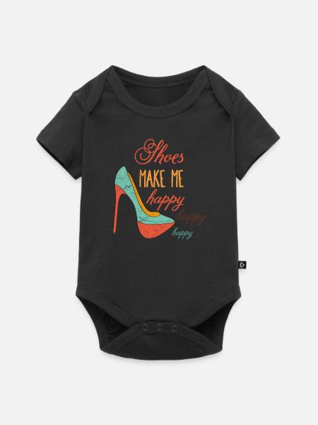 Shoes Joyful Joy Woman Girl Highheels - Baby Premium short-sleeve bodysuit - black