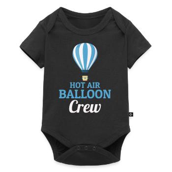 Hot Air Ballooning Hopper Balloon Ride Balloonist - Baby Premium short-sleeve bodysuit - black - Front