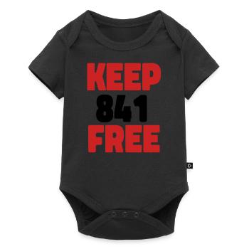 Otter 841 Surfing Santa Cruz Otter 841 - Baby Premium short-sleeve bodysuit - black - Front