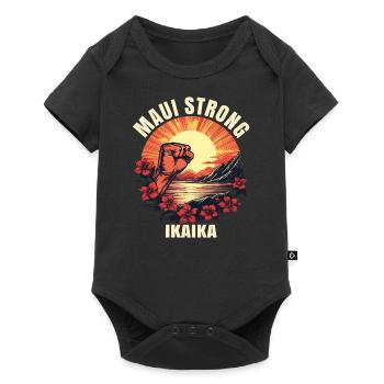 Maui Fort Ikaika Hawaii Fort - Body à manches courtes Premium Bébé - noir - Devant