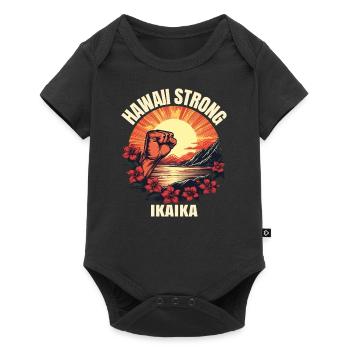 Maui Fort Ikaika Hawaii Fort - Body à manches courtes Premium Bébé - noir - Devant