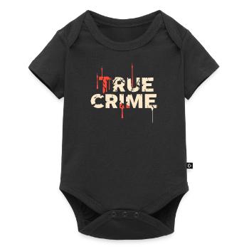 True Crime Podcast Obsessed Fest - Baby Premium short-sleeve bodysuit - black - Front