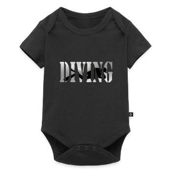 Plongée - Body à manches courtes Premium Bébé - noir - Devant