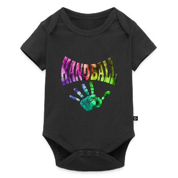 handball - Baby Premium short-sleeve bodysuit - black - Front