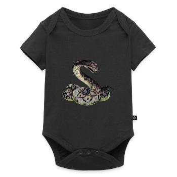 Serpent - Body à manches courtes Premium Bébé - noir - Devant