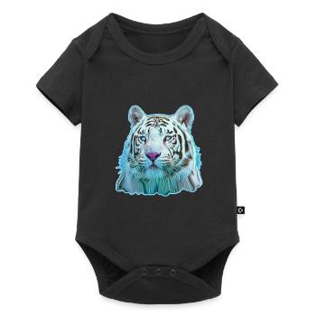 Tiger - Body à manches courtes Premium Bébé - noir - Devant