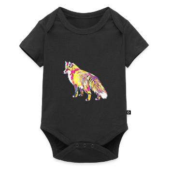 Renard - Body à manches courtes Premium Bébé - noir - Devant