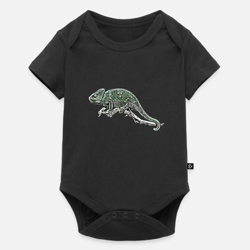 Caméléon - Body à manches courtes Premium Bébé - noir