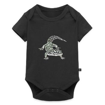 Gecko - Baby Premium short-sleeve bodysuit - black - Front