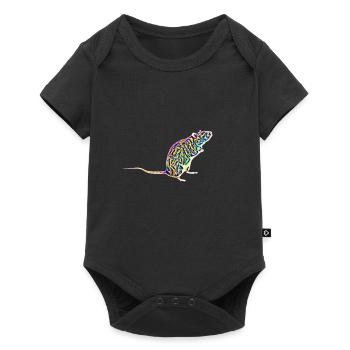 Rat - Body à manches courtes Premium Bébé - noir - Devant