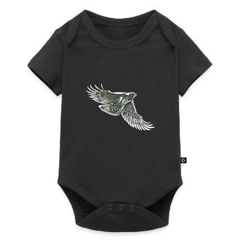 Faucon - Body à manches courtes Premium Bébé - noir - Devant