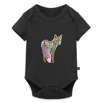 Renard - Body à manches courtes Premium Bébé - noir - Devant