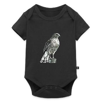 Falcon - Baby Premium short-sleeve bodysuit - black - Front