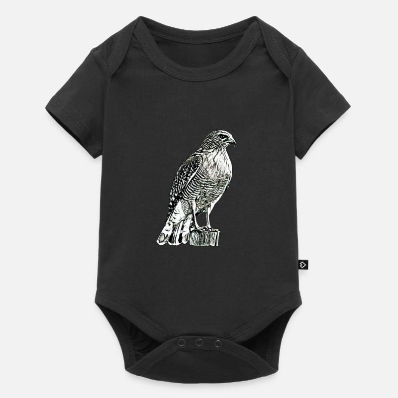 faucon - Body à manches courtes Premium Bébé - noir