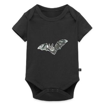chauve-souris - Body à manches courtes Premium Bébé - noir - Devant
