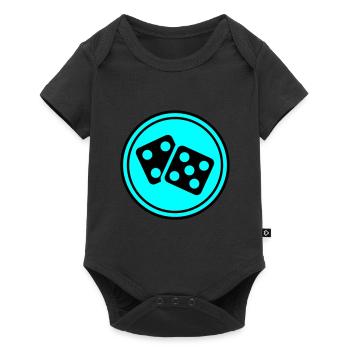 Dice Casino Circle - Body à manches courtes Premium Bébé - noir - Devant