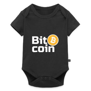 Bitcoin - Body à manches courtes Premium Bébé - noir - Devant
