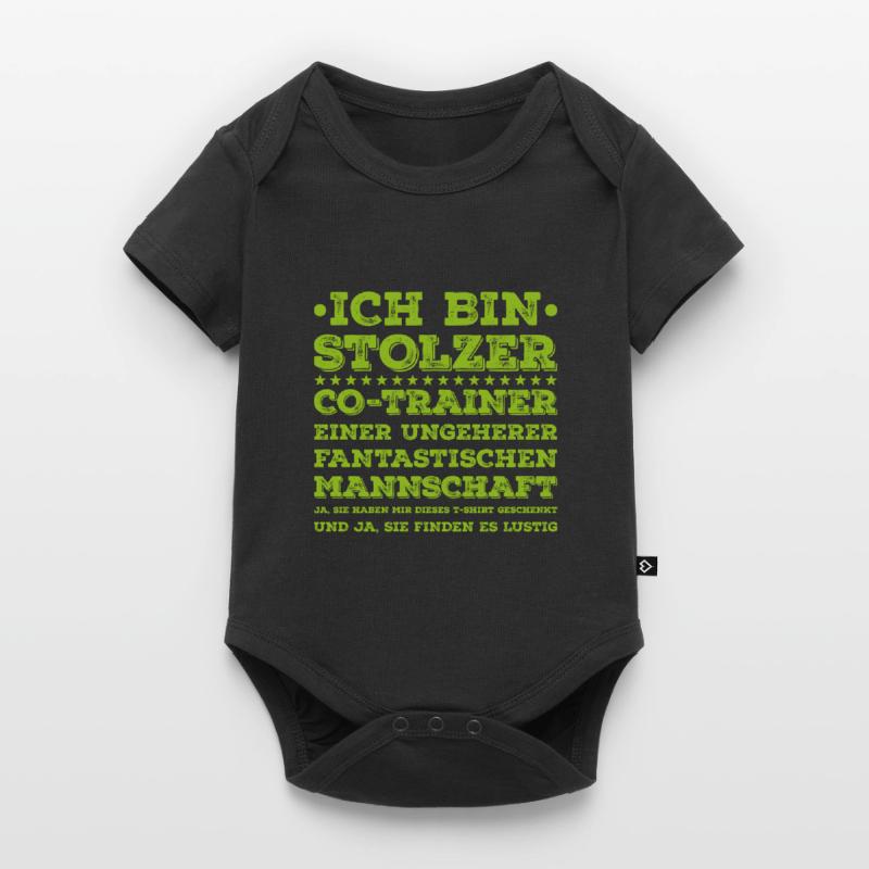 Ich bin Stolzer co-Trainer einer Mannschaft Baby Premium Kurzarmbody