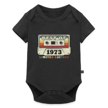 Best of the Year 1973 Anniversary 1973 - Baby Premium short-sleeve bodysuit - black - Front