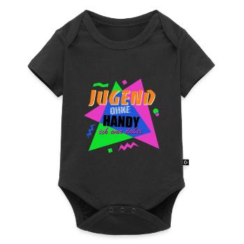 Jugend ohne Handy - Ich war dabei - Baby Premium Kurzarmbody - Schwarz - Vorne