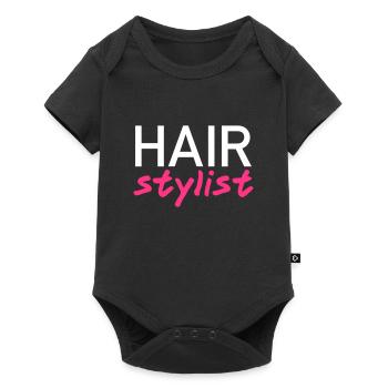 Coiffeur - Body à manches courtes Premium Bébé - noir - Devant