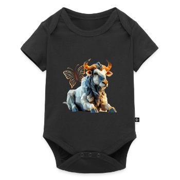 Gnou - Body à manches courtes Premium Bébé - noir - Devant