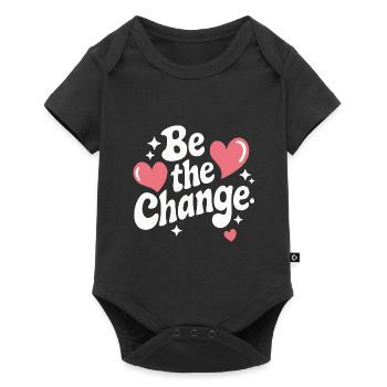 Altruismo Selfless Giving Giving School Spirit - Baby Premium short-sleeve bodysuit - black - Front