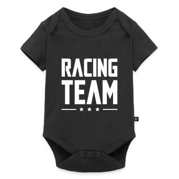 Racing Team - Baby Premium short-sleeve bodysuit - black - Front