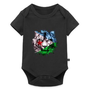 Djibouti - Baby Premium short-sleeve bodysuit - black - Front