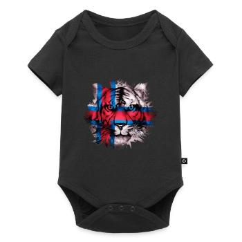 Faroe Islands - Baby Premium short-sleeve bodysuit - black - Front