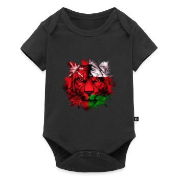 Oman - Baby Premium short-sleeve bodysuit - black - Front