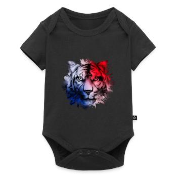 Panama - Body à manches courtes Premium Bébé - noir - Devant