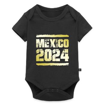 Mexique 2024 Médaille d’or - Body à manches courtes Premium Bébé - noir - Devant